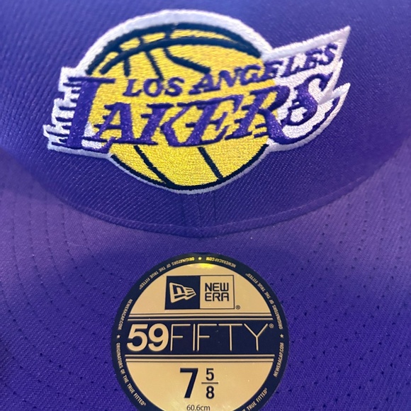OVO x NBA LA Lakers New Era Fitted Hat Snapback - size 7 5/8 NWT Los Angeles - Picture 2 of 6